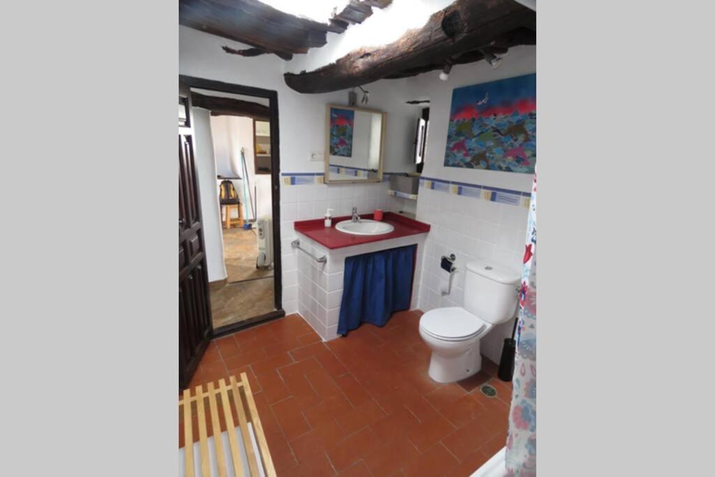 Casa La Solea. Vistas Al Pueblo Y La Sierra Villa Bubión Eksteriør billede